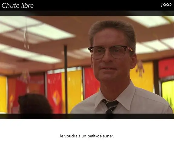 Vignette : Chute libre
